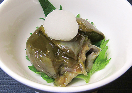 あわび肝の塩辛の画像