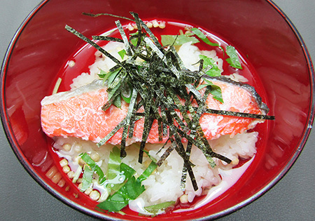 鮭茶漬けの画像