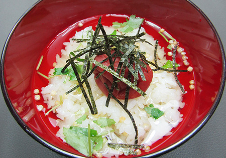 梅茶漬けの画像