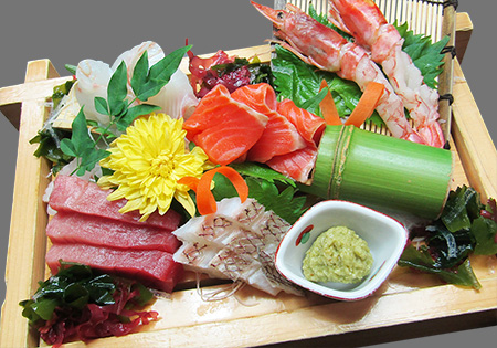 お刺身5点盛りの画像