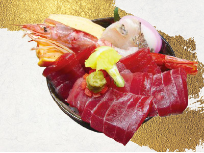 海鮮丼の画像
